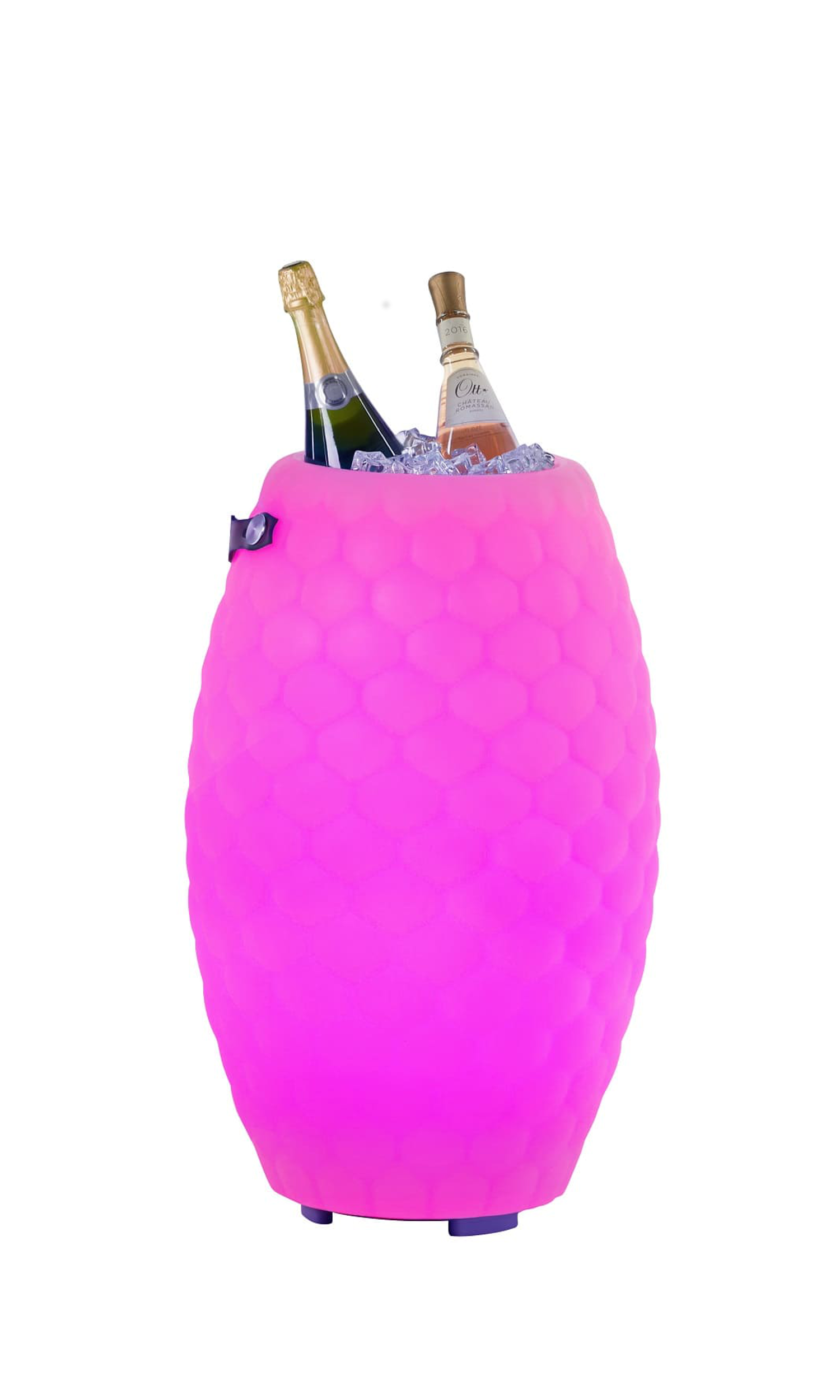 Großer beleuchteter Sektkühler mit Musik Box - The JOOULY LTD 65