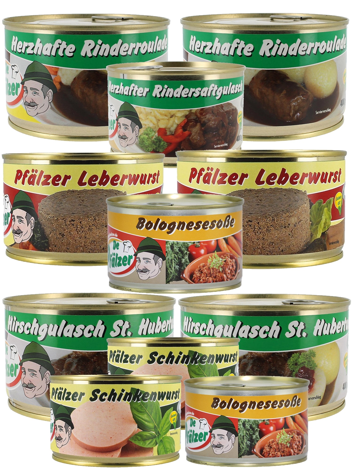 Pfälzer Spezialitäten Probierpaket  I - ToRo Dosen -