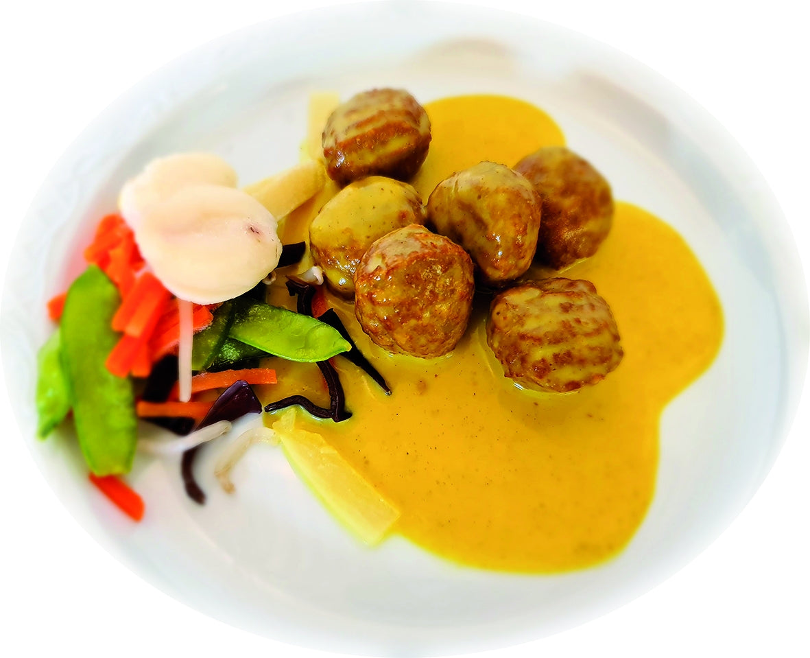 Sojabällchen in Currysauce - ToRo Dosen -