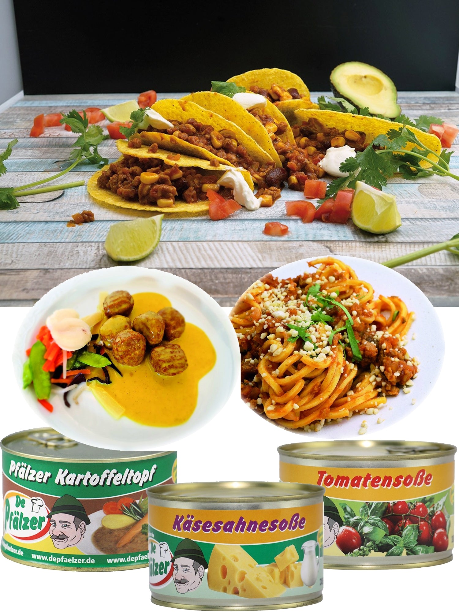 Pfälzer Spezialitäten Probierpaket  Veggie - ToRo Dosen -