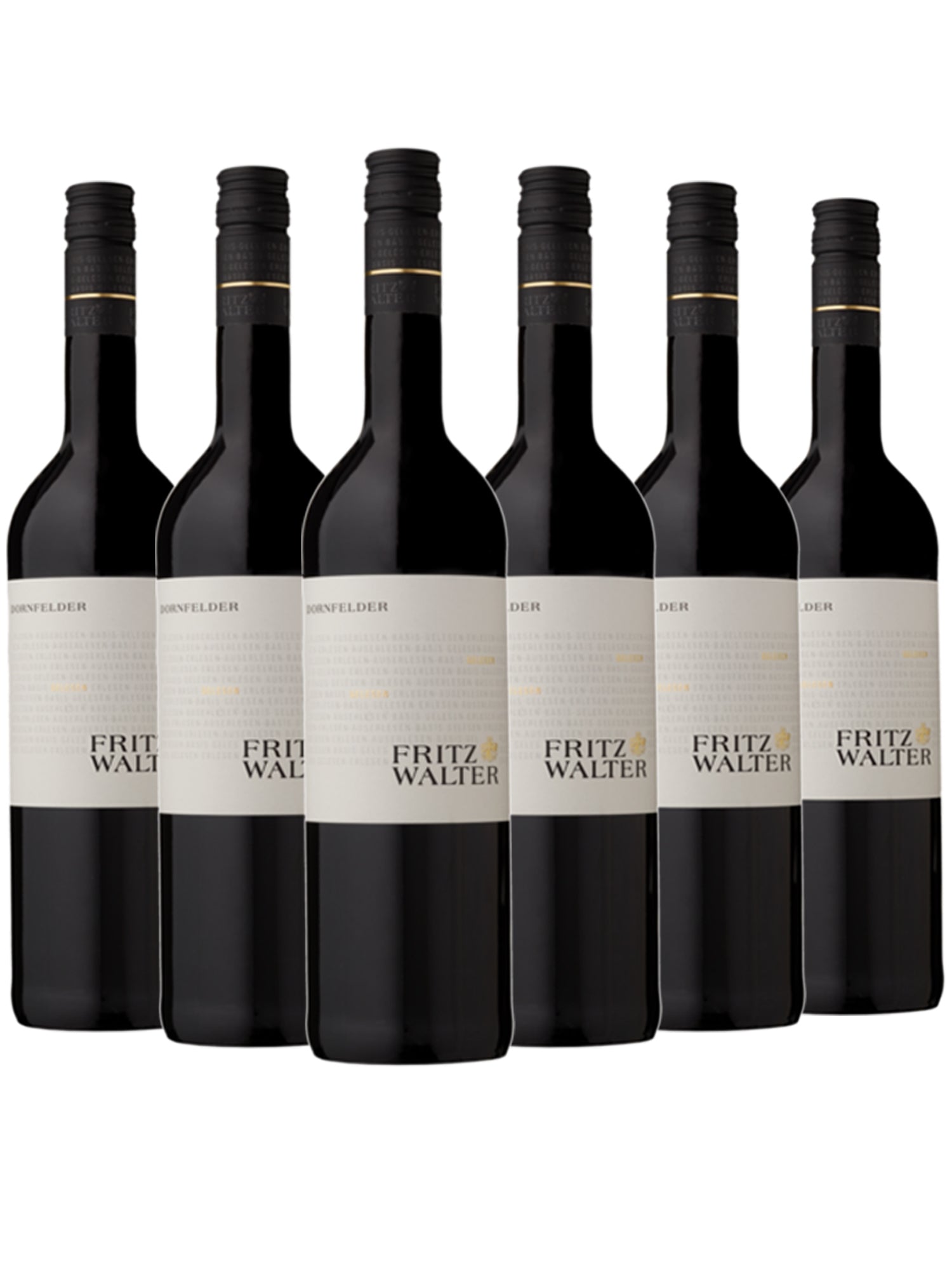 6 Flaschen Dornfelder lieblich - Gelesen - Fritz Walter -
