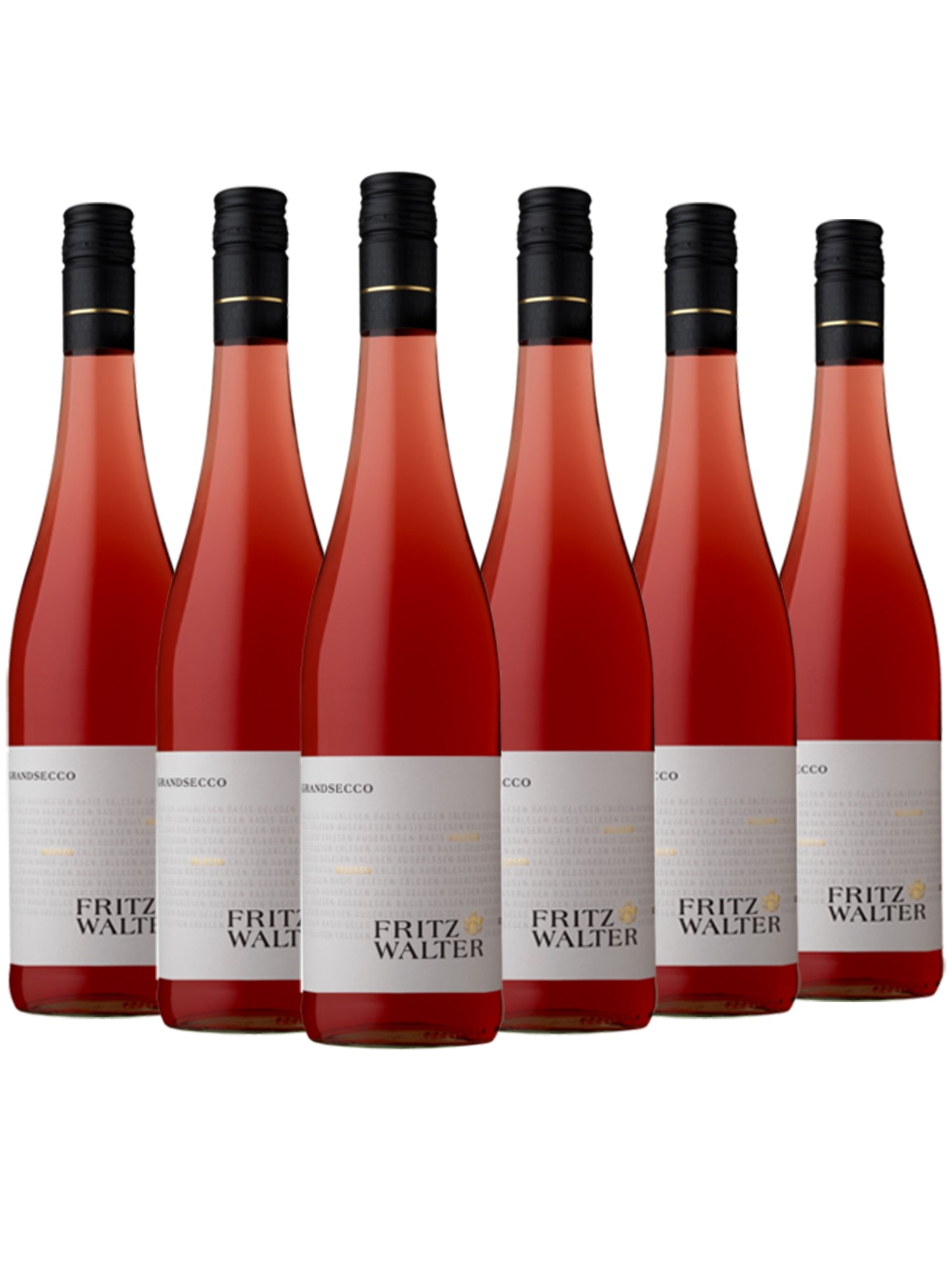 6 Flaschen Fritz Walter GrandSecco rosé