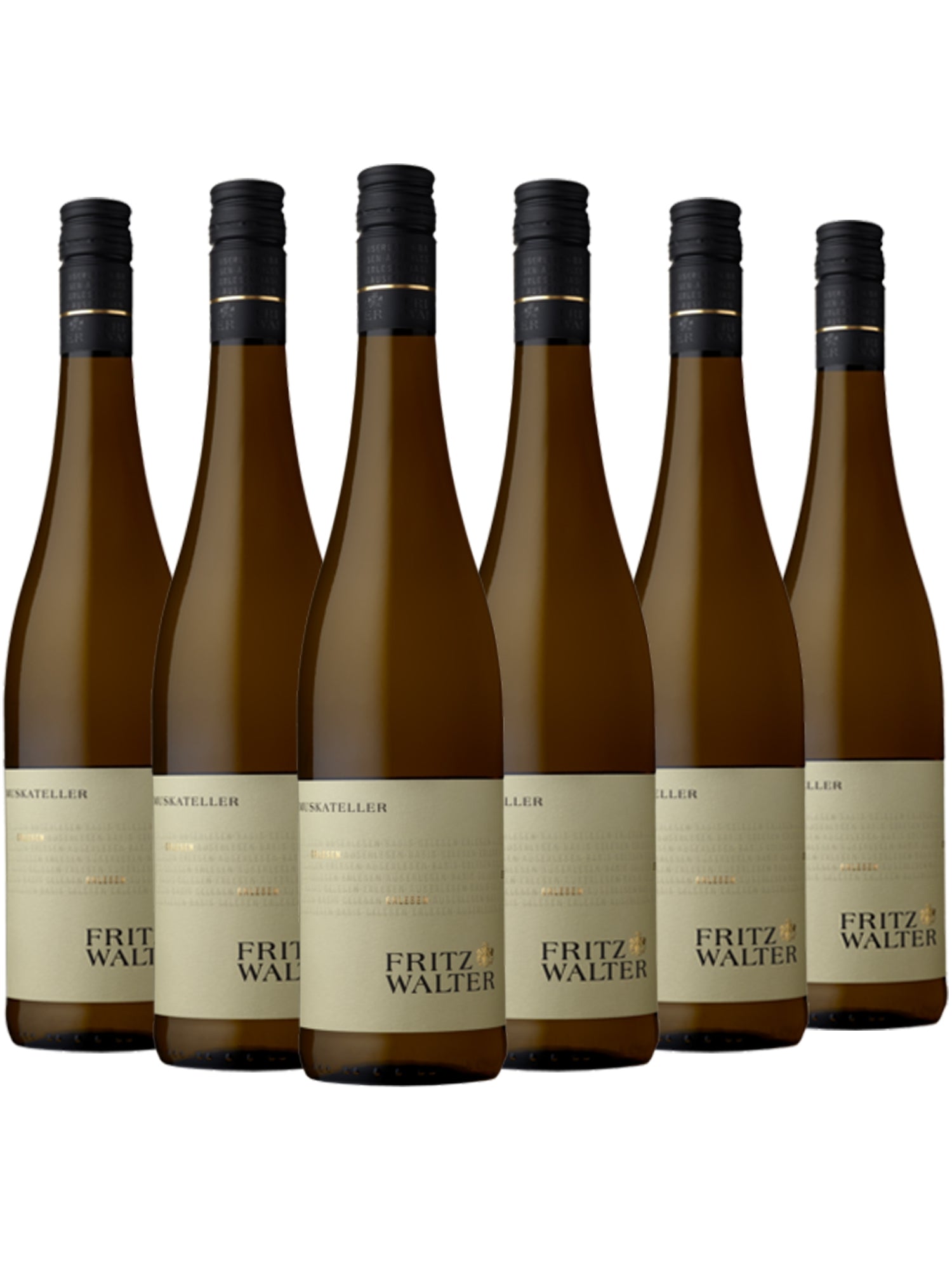 6 Flaschen Muskateller - Erlesen - Fritz Walter -