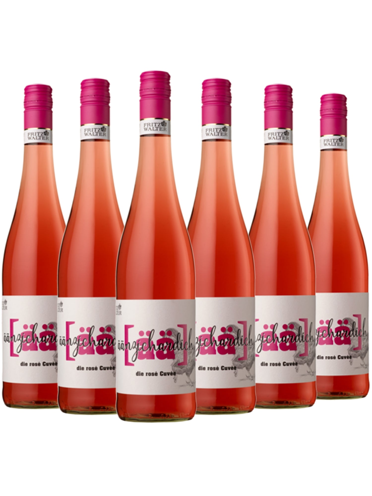 Rosé Cuvée Äänzichardich - Fritz Walter - Gelesen