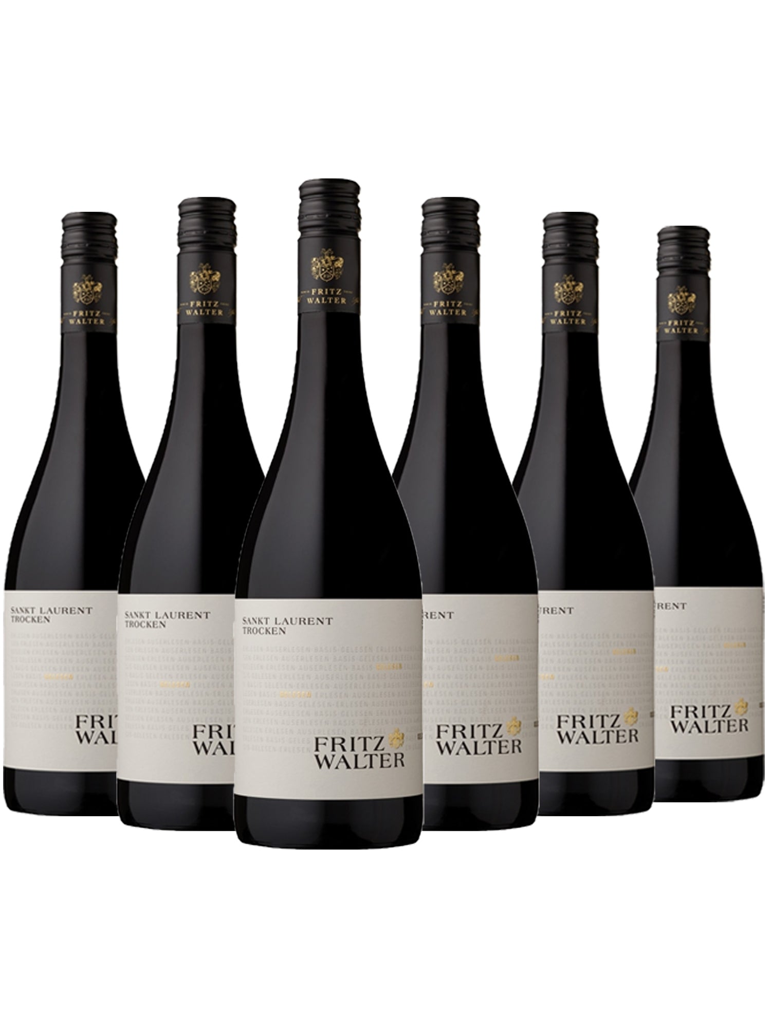 6 Flaschen St. Laurent - Gelesen - Fritz Walter -