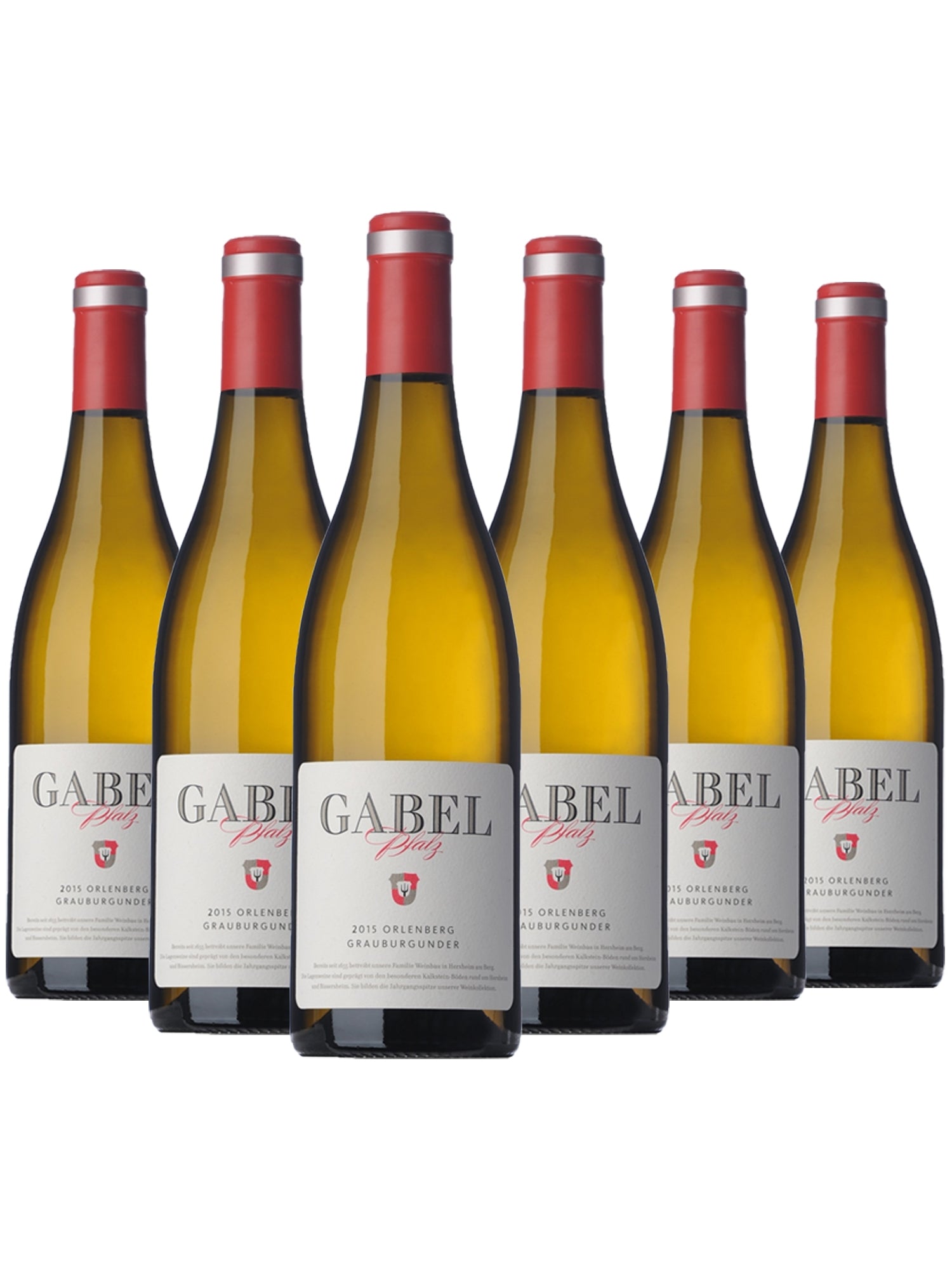 6 Flaschen Gabel Grauburgunder trocken 