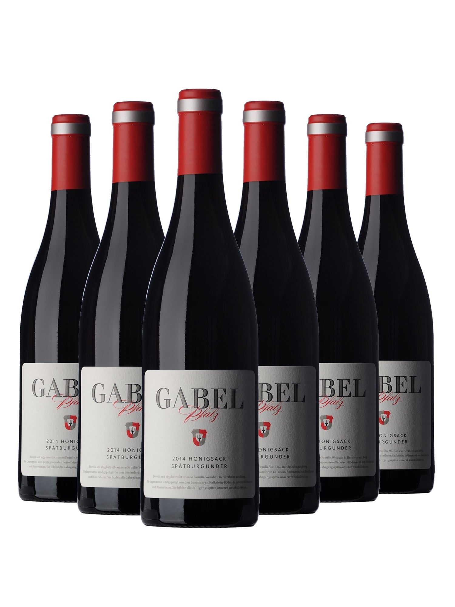 6 Flaschen Gabel Spätburgunder Honigsack