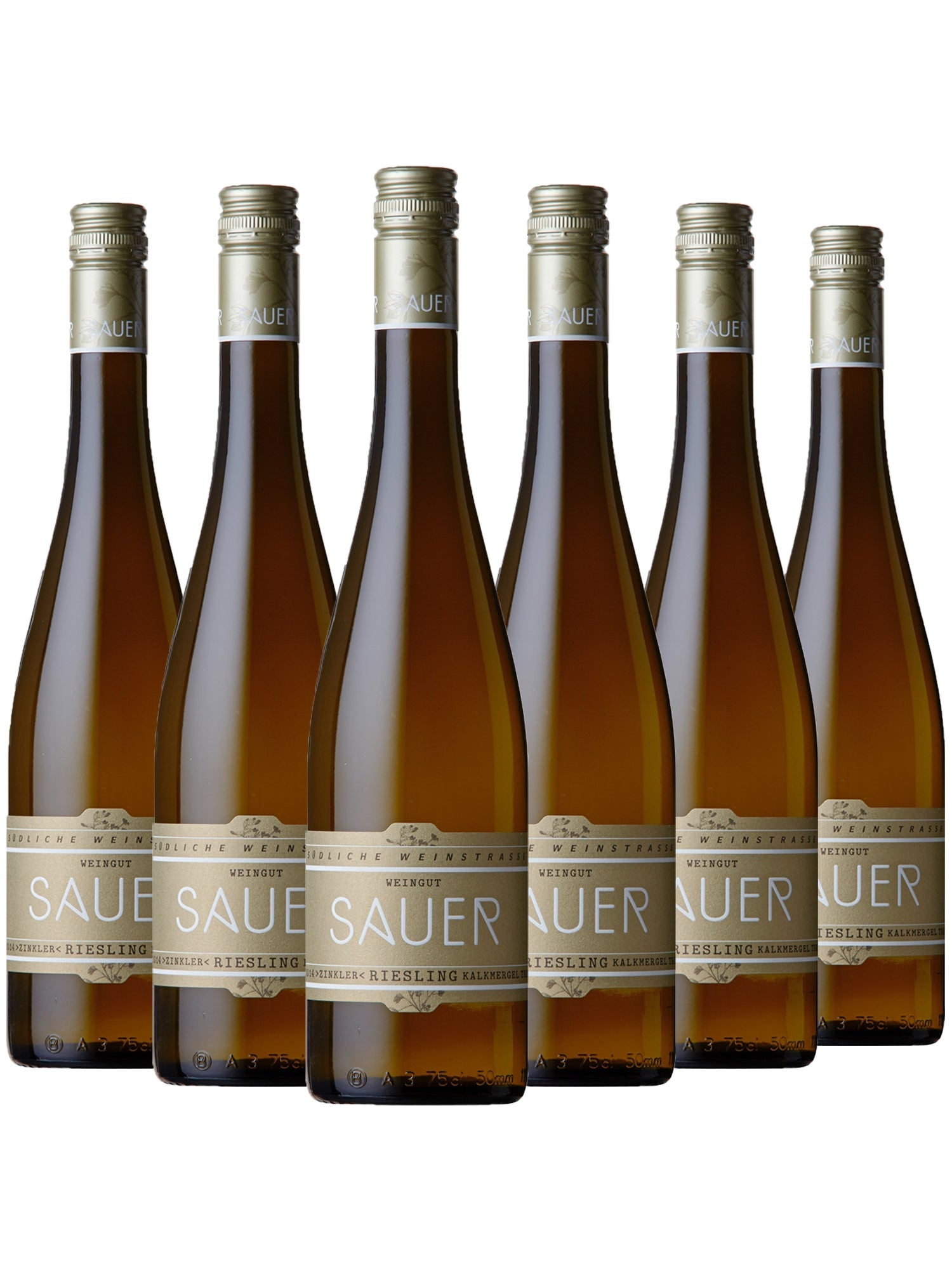 6 Flachen Böchingen >Zinkler< Riesling Trocken - Sauer - Terroirwein
