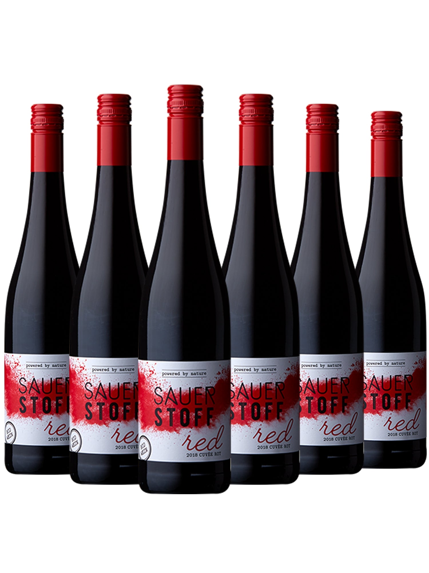6 Flachen SauerStoff Red Rotwein trocken - Sauer