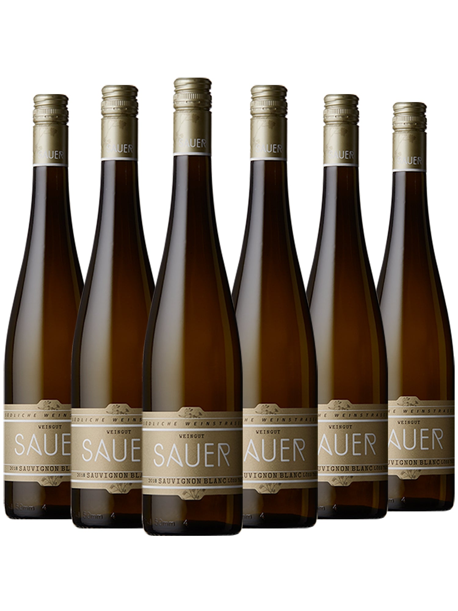 6 Flachen Sauvignon Blanc Trocken - Sauer - Terroirwein