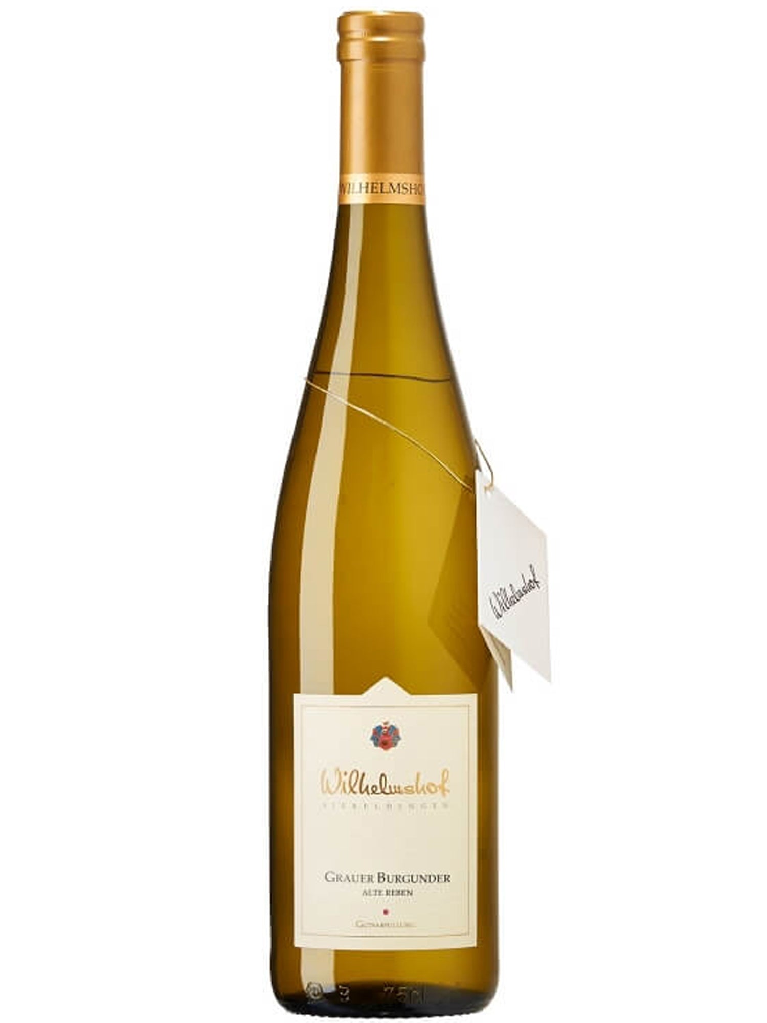 Wilhelmshof  Grauer Burgunder ALTE REBEN Spätlese trocken, Im Sonnenschein