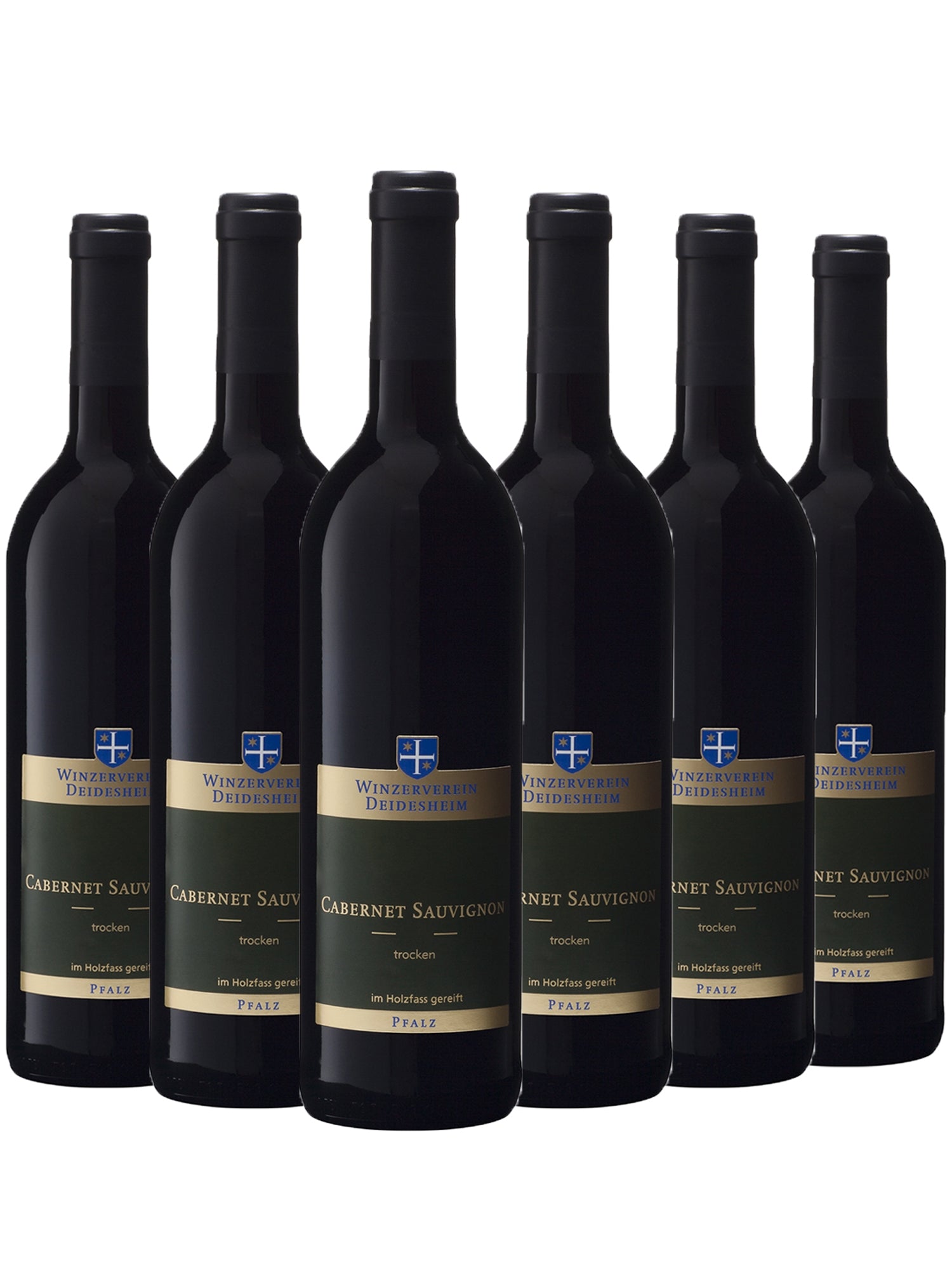 6 Flaschen Winzerverein Deidesheim Cabernet Sauvignon trocken