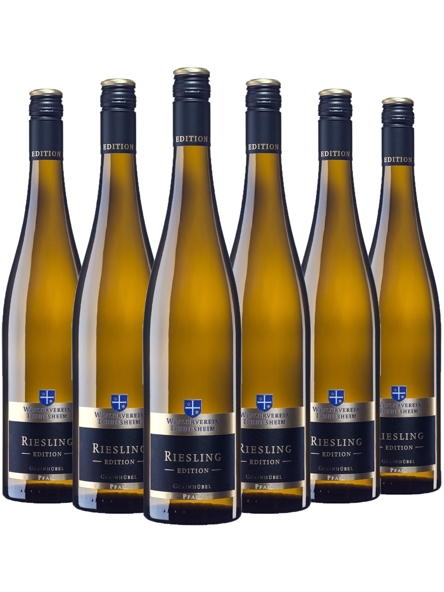 6 Flaschen Winzerverein Deidesheim Grainhübel Riesling Kabinett trocken EDITION