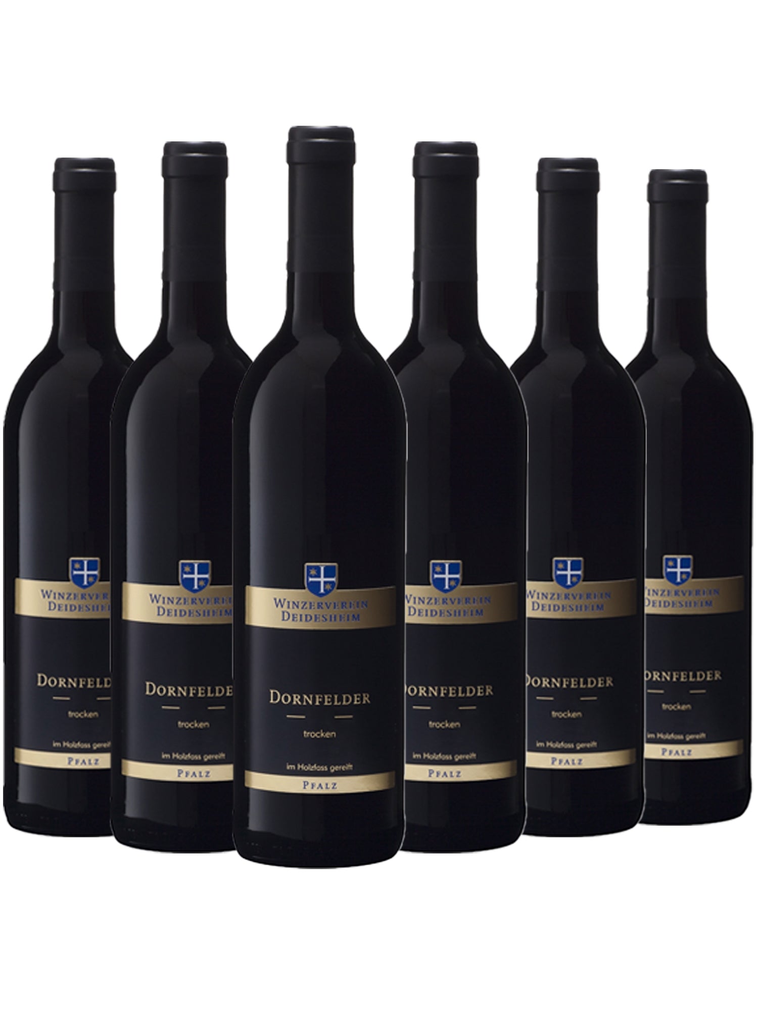 6 Flaschen Winzerverein Deidesheim Dornfelder trocken