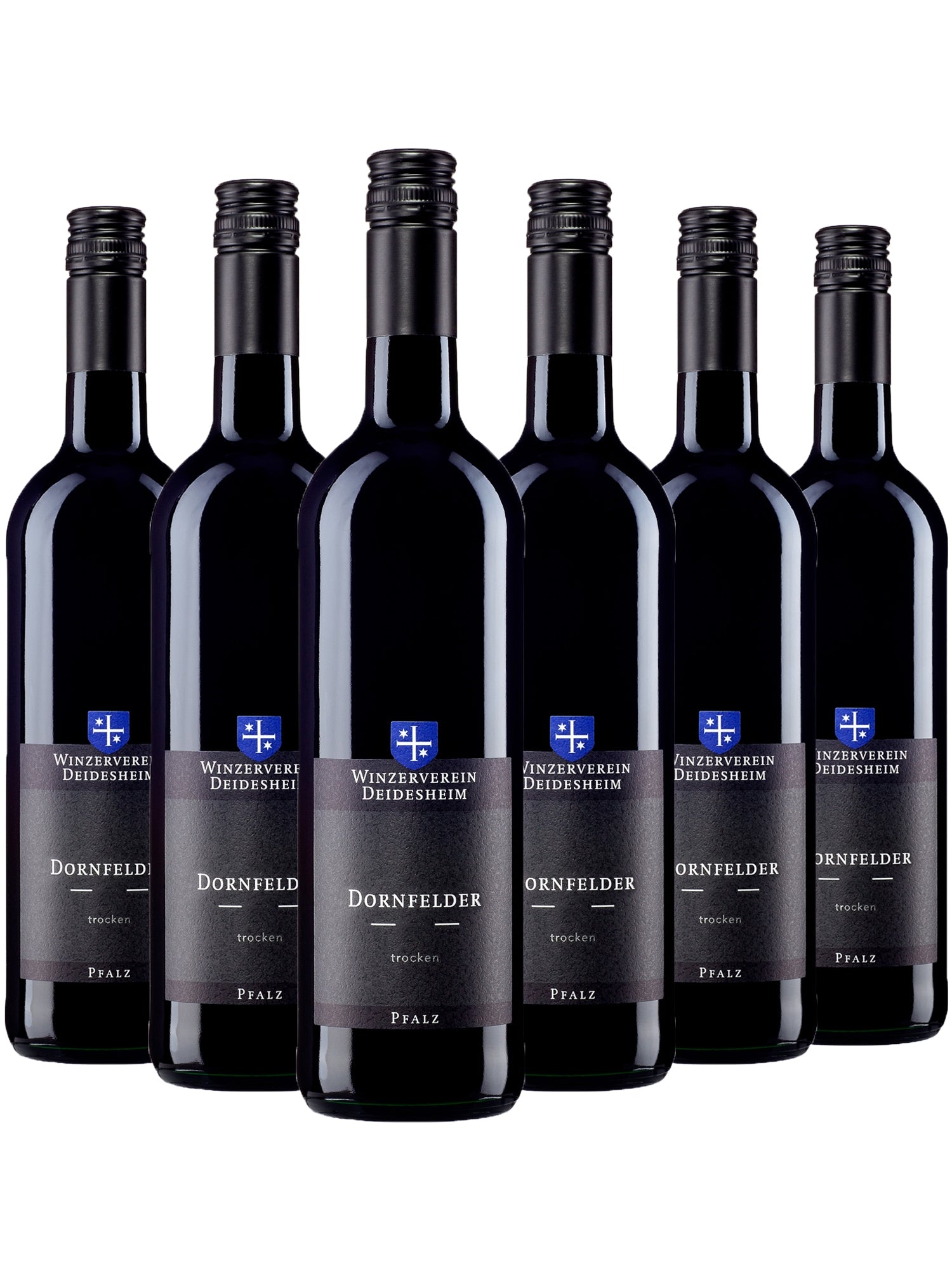 6 Flaschen Winzerverein Deidesheim Dornfelder trocken