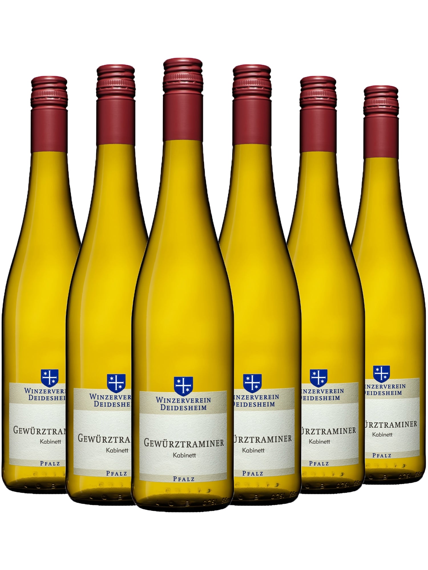 6 Flaschen Winzerverein Deidesheim Gewürztraminer Kabinett