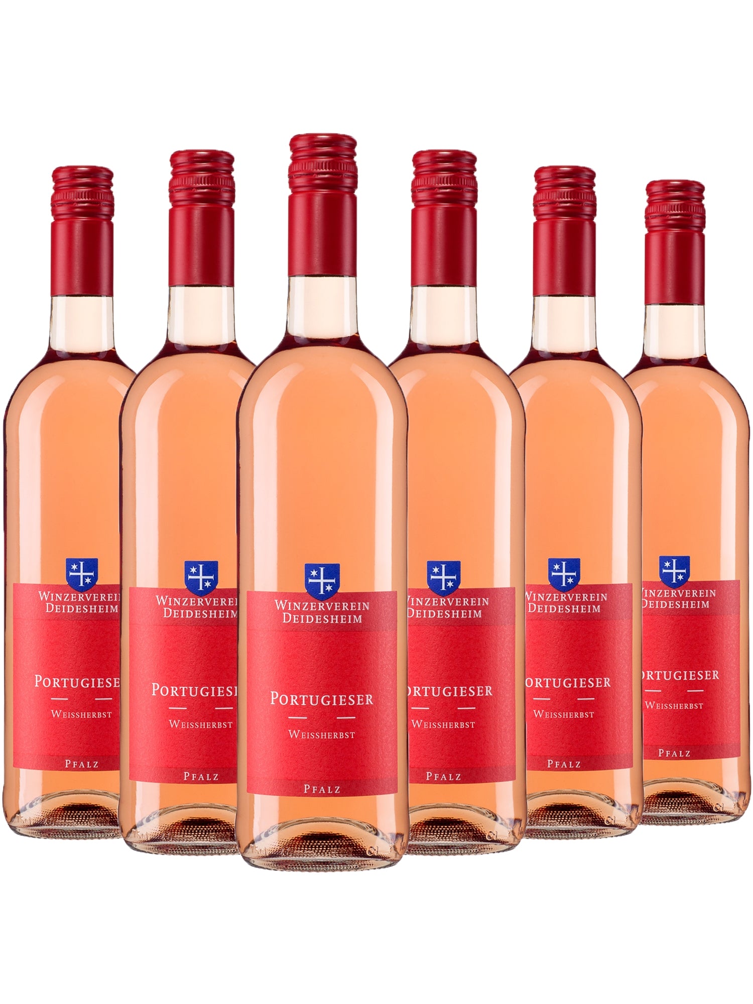 6 Flaschen Winzerverein Deidesheim Portugieser Weissherbst
