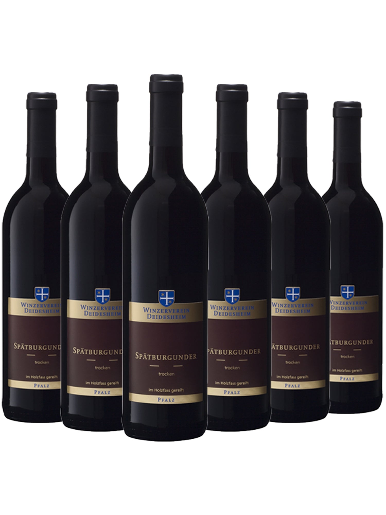 6 Flaschen Winzerverein Deidesheim Spätburgunder trocken