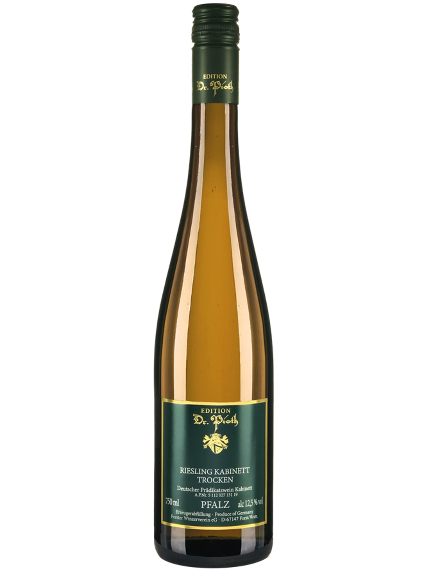 Riesling trocken – Edition Dr. Pioth - Forster Winzerverein