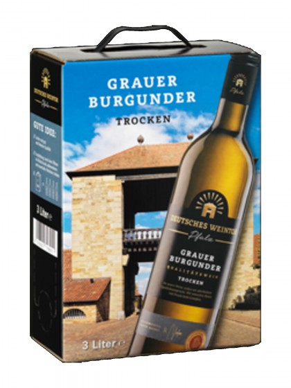 Bag in Box Grauer Burgunder trocken - Deutsches Weintor -