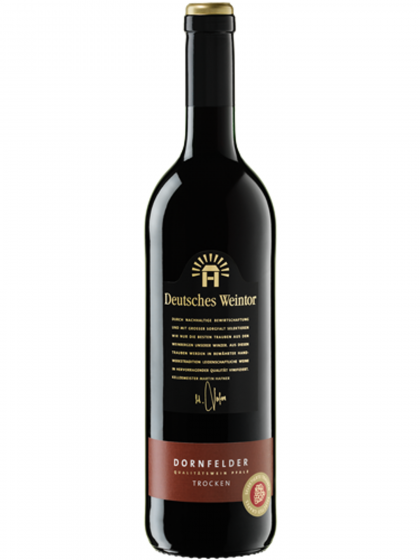 Dornfelder Rotwein trocken - Deutsches Weintor - 