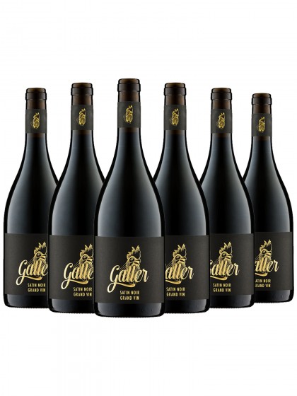 Satin Noir QbA Rotwein Grand Vin trocken unfiltriert - Galler