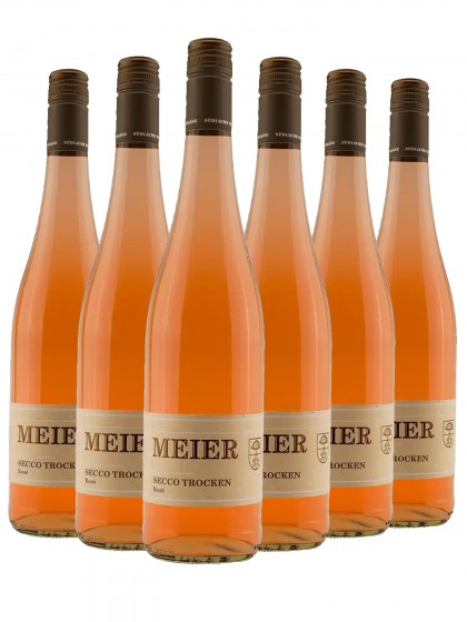 6 Flaschen Secco trocken Rosé - Meier (ex. Val. Ziegler)