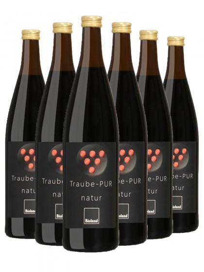 6 Flaschen Weingut Neuspergerhof Rohrbach BIO Traubensaft Rot Naturtrüb- Bioland