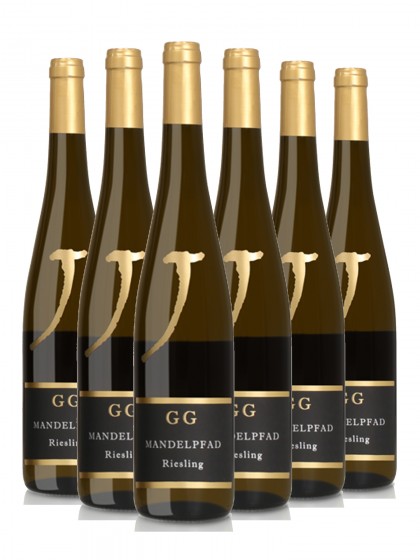 6 Flaschen Riesling GG Mandelpfad trocken - Neuspergerhof - Lagenwein 