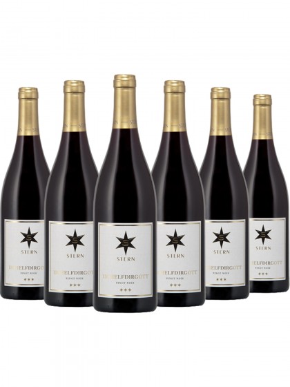 6 Flaschen Stern IM HELFDIRGOTT Pinot Noir Barrique, trocken