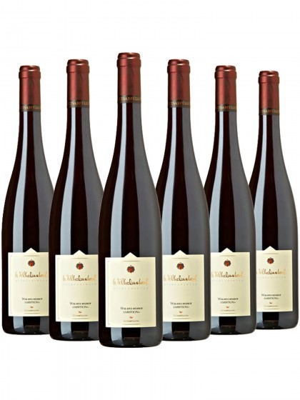 6 Flaschen Wilhelmshof AMBITION Rotwein trocken 0.5l