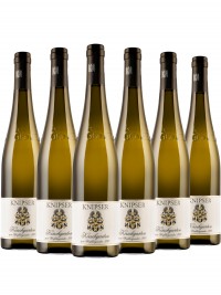 6 Flaschen Weissburgunder Kirschgarten trocken - knipser