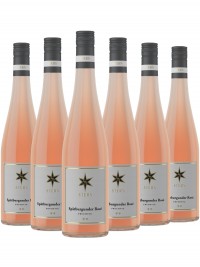6 Flaschen Stern Spätburgunder Rosé fruchtig 