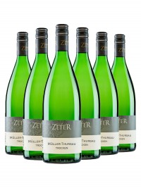 6 Flaschen Müller-Thurgau trocken - zeter