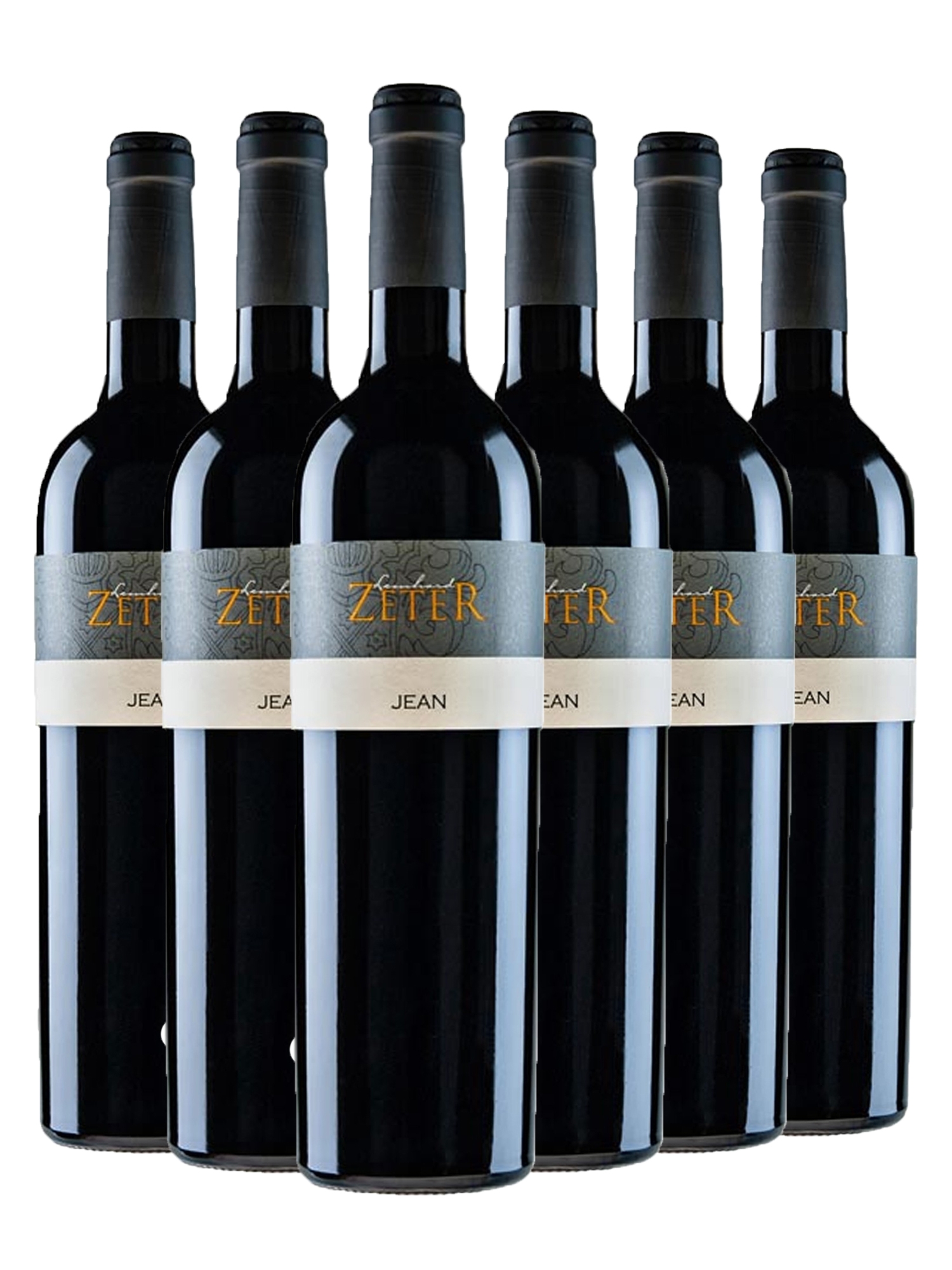 6 Flaschen Jean Rotweincuvée - Zeter